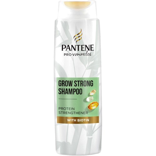 Pantene Pro-V Miracles Grow Strong Shampoo with Bamboo & Biotin (400ml)