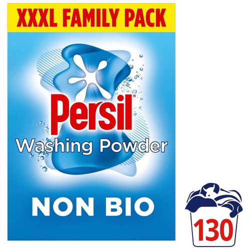 Persil Non Bio Sensitive Laundry Detergent Washing Powder 77 Washes (6500g)