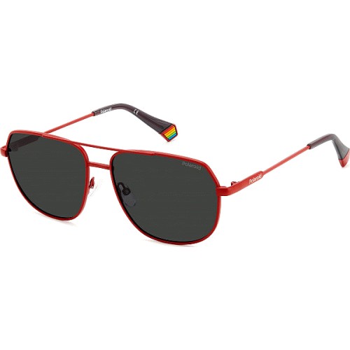 Polaroid Grey PLD 6195 S 0Z3 Sunglasses