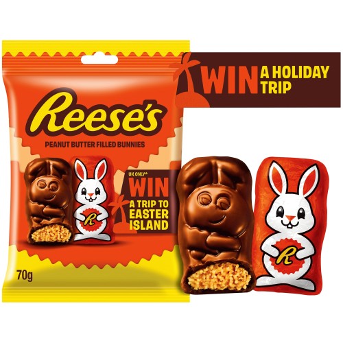 Reese's Peanut Butter Filled Mini Bunnies Pouch (70g)