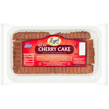 Regal Bakery Sliced Cherry Cake
