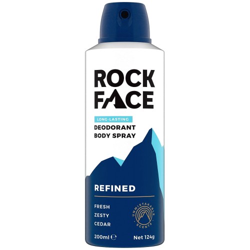 Rock Face Refined Deodorant Body Spray (200ml)
