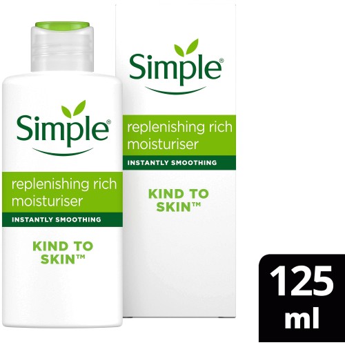 Simple Kind To Skin Replenishing Rich Face Moisturiser (125ml)