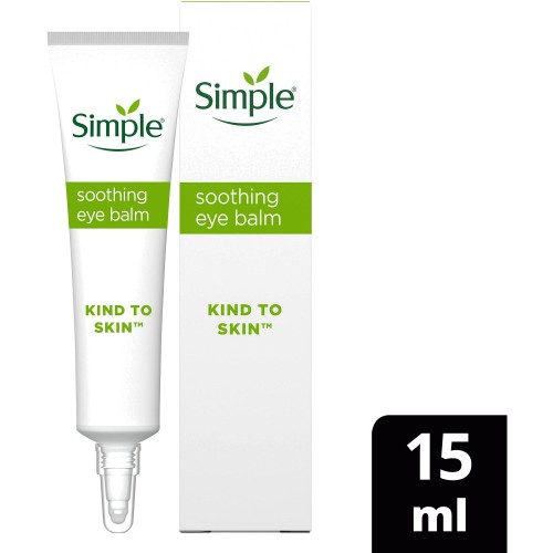 Simple Kind To Skin Soothing Eye Balm for Sensitive Eyes (15ml)