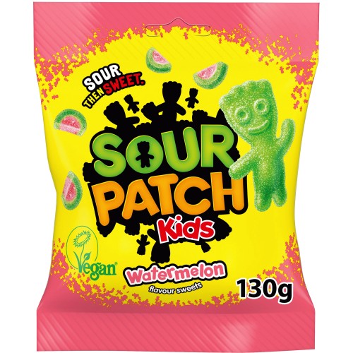 Sour Patch Kids Watermelon Flavour Sweets (130g)