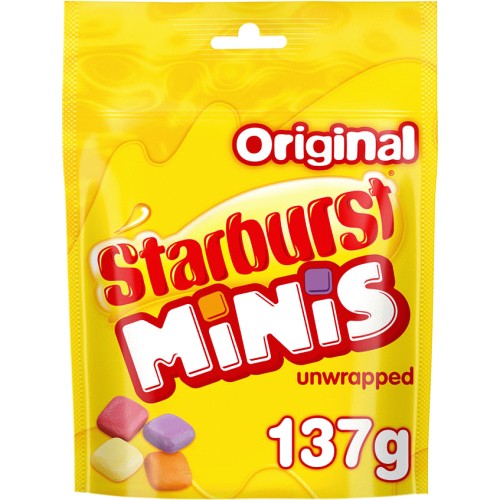 Starburst Minis Original Sweets Pouch Bag