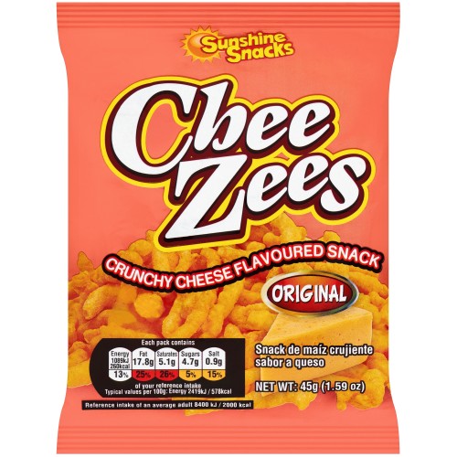 Sunshine Snacks Chee Zees Original (45g)