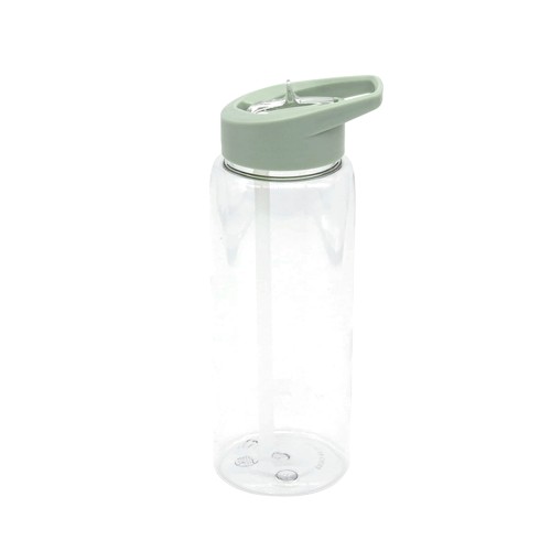 Tesco Green Pink & Grey Sipper Water Bottle Assorted