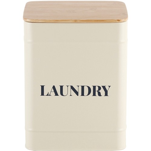 Tesco Laundry Storage Metal Cannister