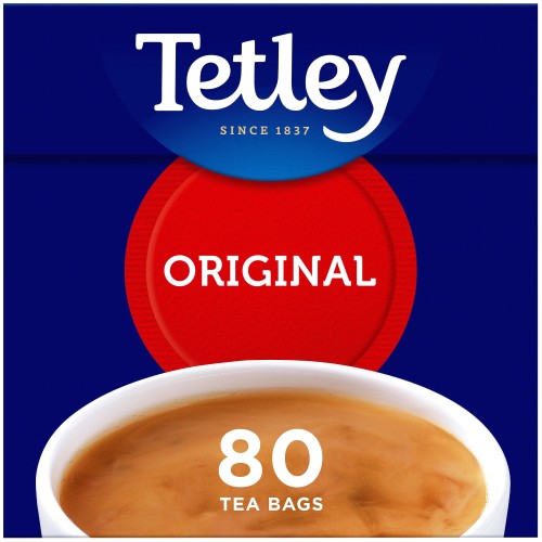 Tetley Original 80 Tea Bags (80 x 250g)
