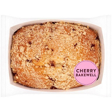 The BAKERY at ASDA Cherry Cakewell Loaf Cake