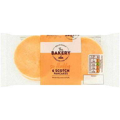 The BAKERY at ASDA The Bakery 6 Scotch Pancakes