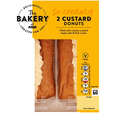The BAKERY at ASDA The Bakery at 2 Custard Donuts
