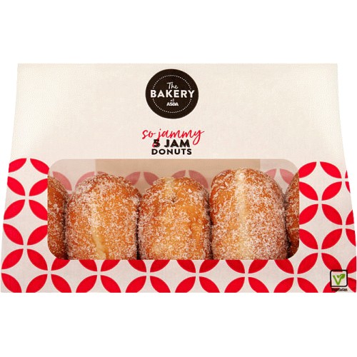 The BAKERY at ASDA The Bakery at ASDA 5 Jam Donuts