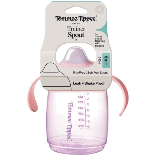 Tommee Tippee Superstar Training Sippee Cup 6m+ for Babies Assorted (1 x 300ml)