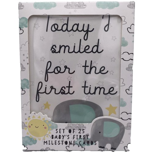 Tri Coastal Baby Milestone Cards