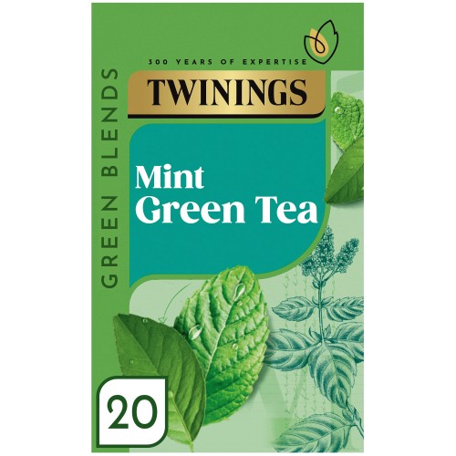 Twinings Mint Green Tea Bags 20 (20 x 40g)