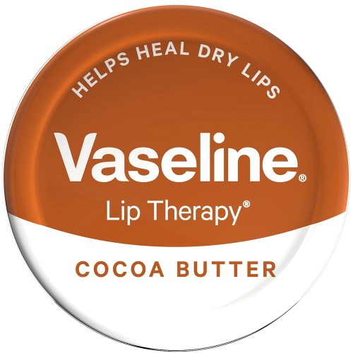 Vaseline Lip Therapy Cocoa Butter Tin Lip Balm (20g)