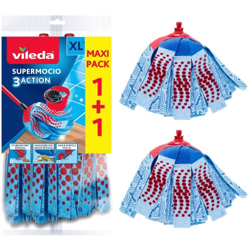 Vileda Supermocio 3 Action XL Refill (2)