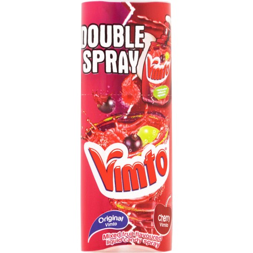 Vimto Double Spray Original & Cherry Mixed Fruit Flavoured Liquid Candy Spray