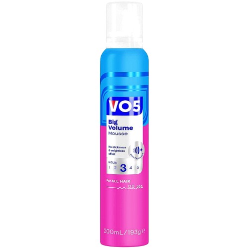 VO5 Big Volume Heat Defence Hair Mousse (200ml)