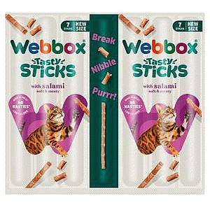 Webbox Tasty Sticks with Salami (7 x 5g, 35g)