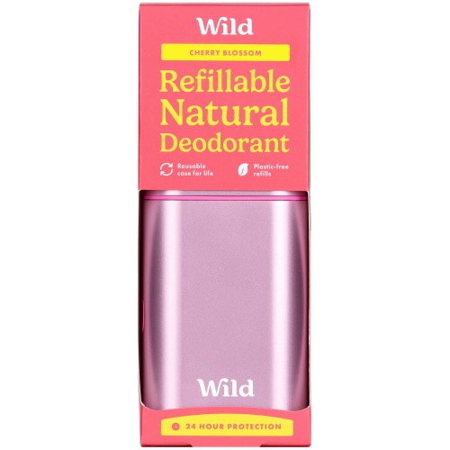 Wild Cherry Blossom Refillable Deodorant Starter Pack (40g)