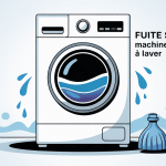 explication fuite sous machine à laver