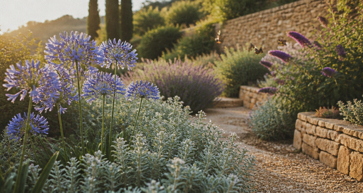 jardin sec plantes plein soleil sans arrosage