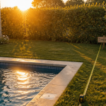 piscine moins de 10m2 distance voisin mesure clôture