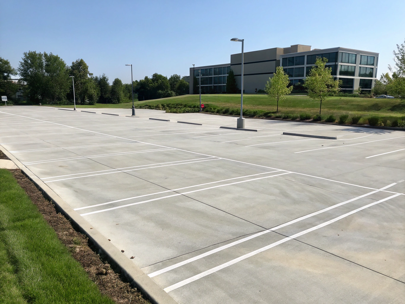 Concrete Parking Lot Contractors 1
