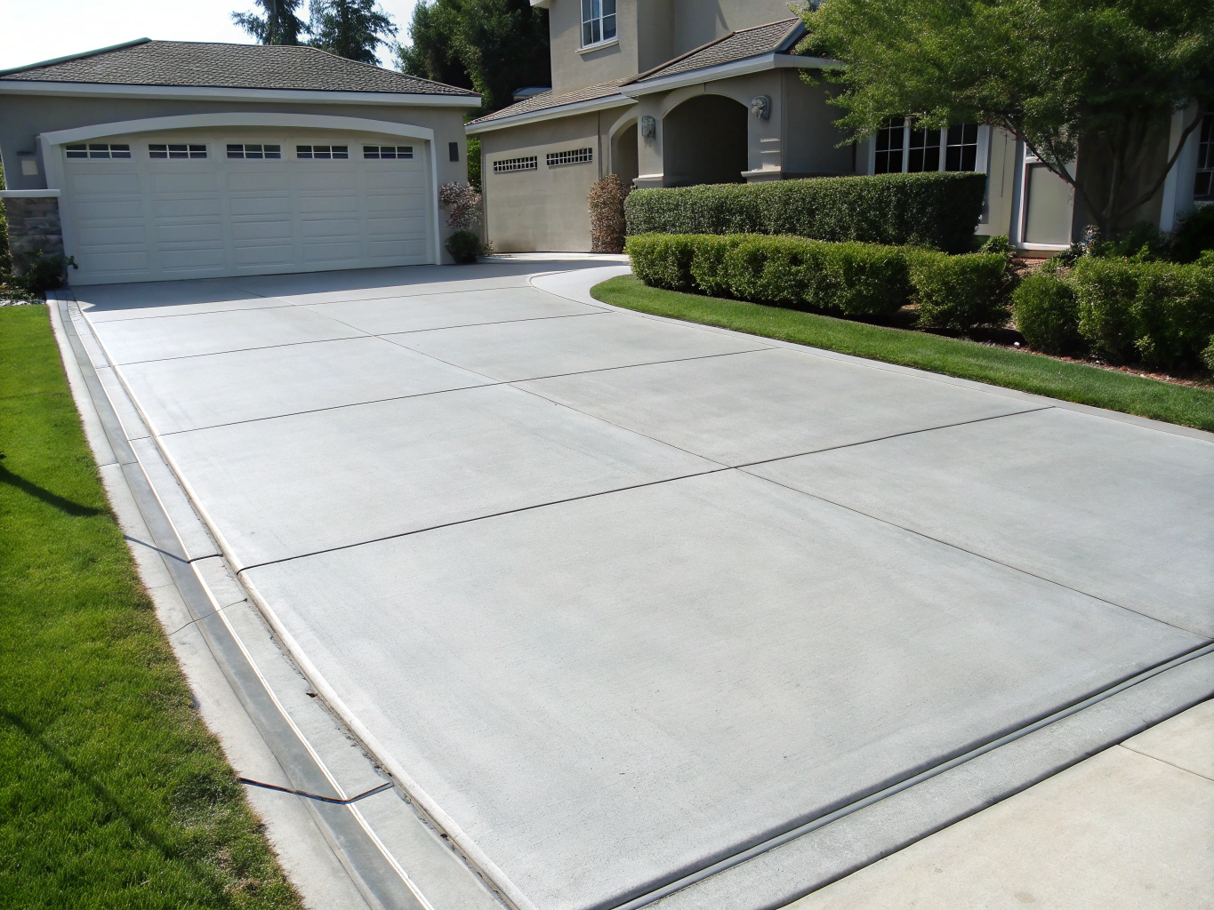 Concrete driveway 1