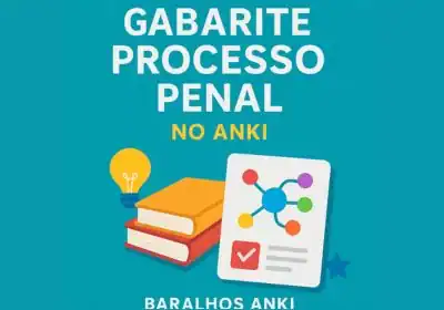 Baralho Direito Processual Penal Questões Comentadas