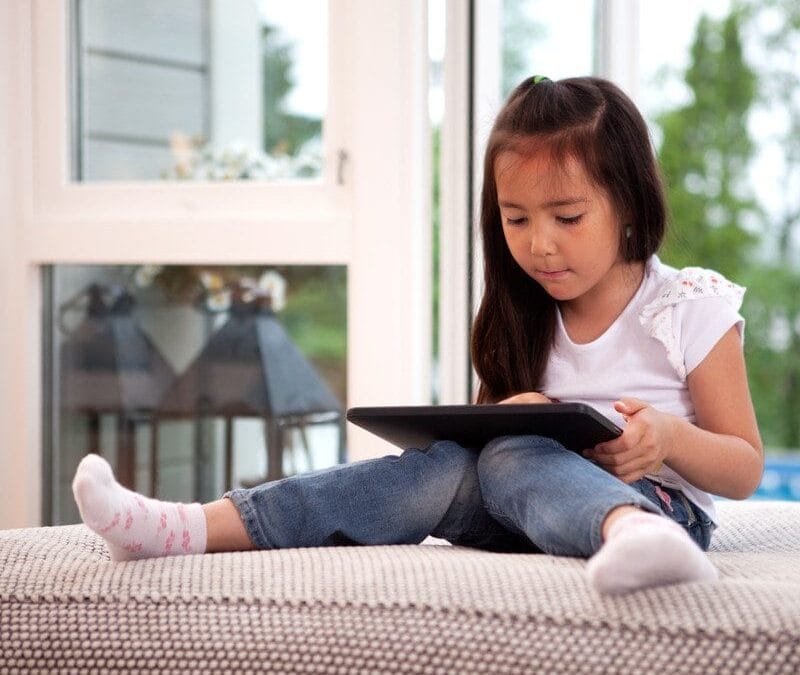 What are pre-schoolers doing with tablets and is it good for them?