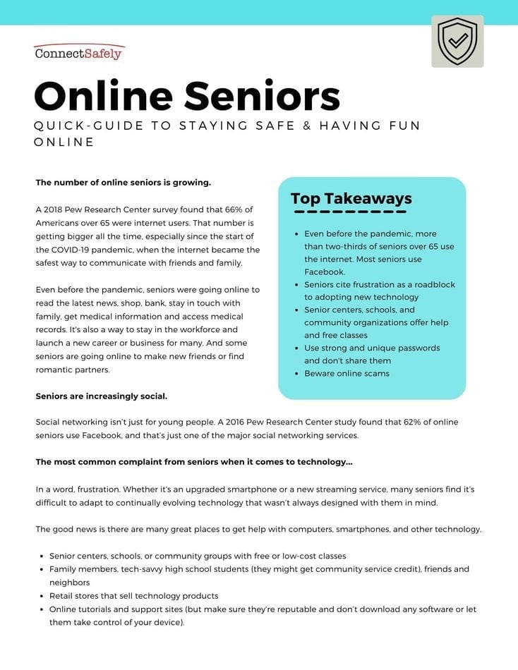 Online Seniors | Quick Guide