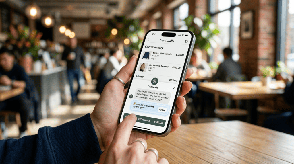 Rescuing Abandoned Carts in Real Time: How the Conturalis Chat Agent Deploys Dynamic Checkout Incentives
