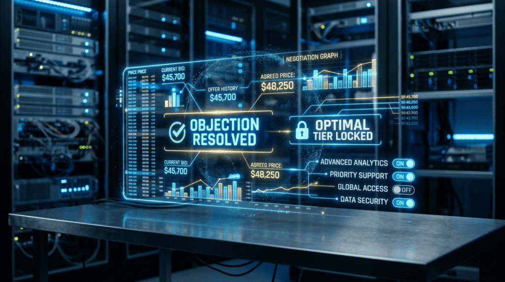 Closing the Deal: How the Conturalis Sales Agent Handles Real-Time Pricing and Feature Objections