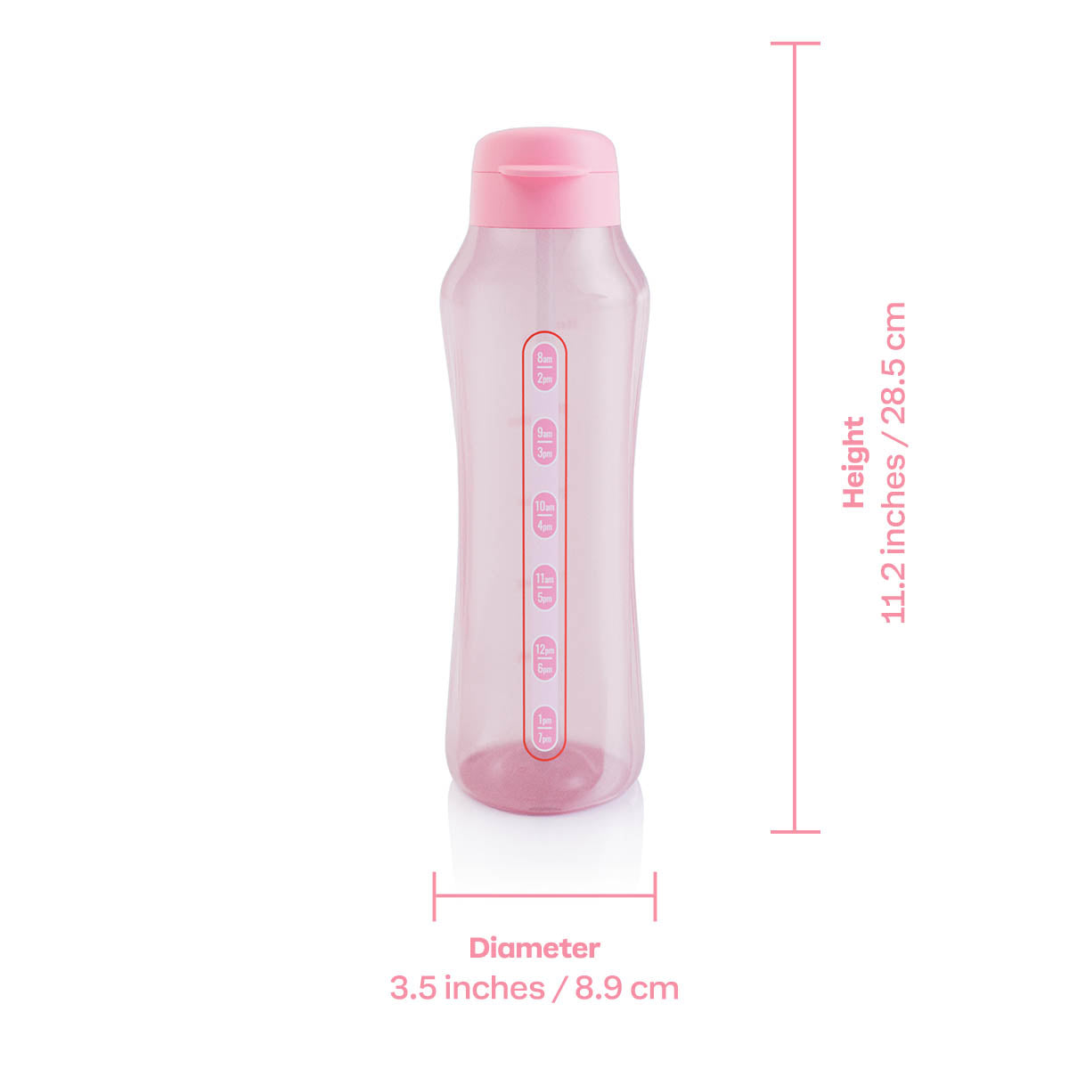 Tupperware® AquaVibe® Water Bottle | 40 oz. / 1.2 L (Pink) - Image 2