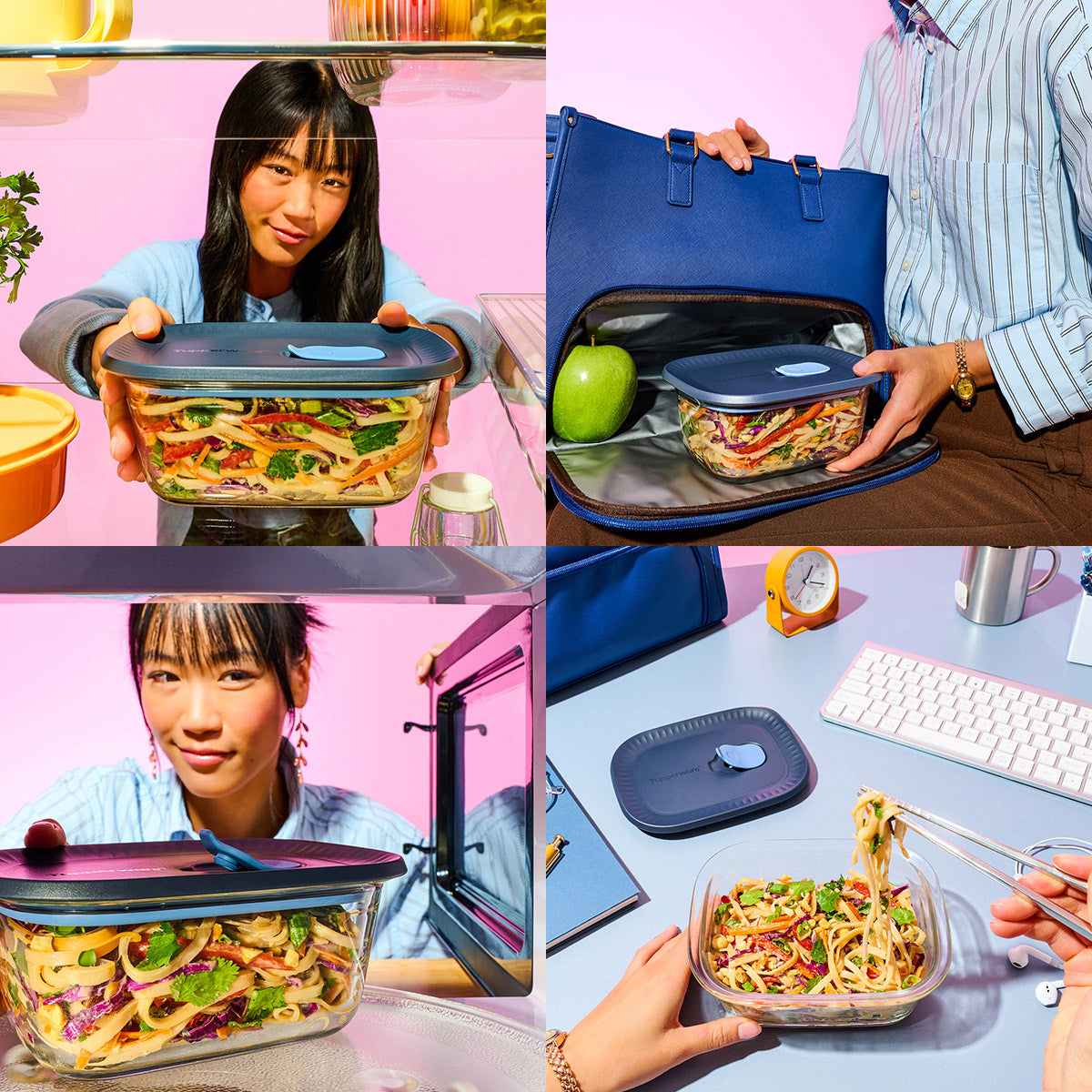 Tupperware Voila™ Glass Food Storage Container | Rectangular Mini - Image 2