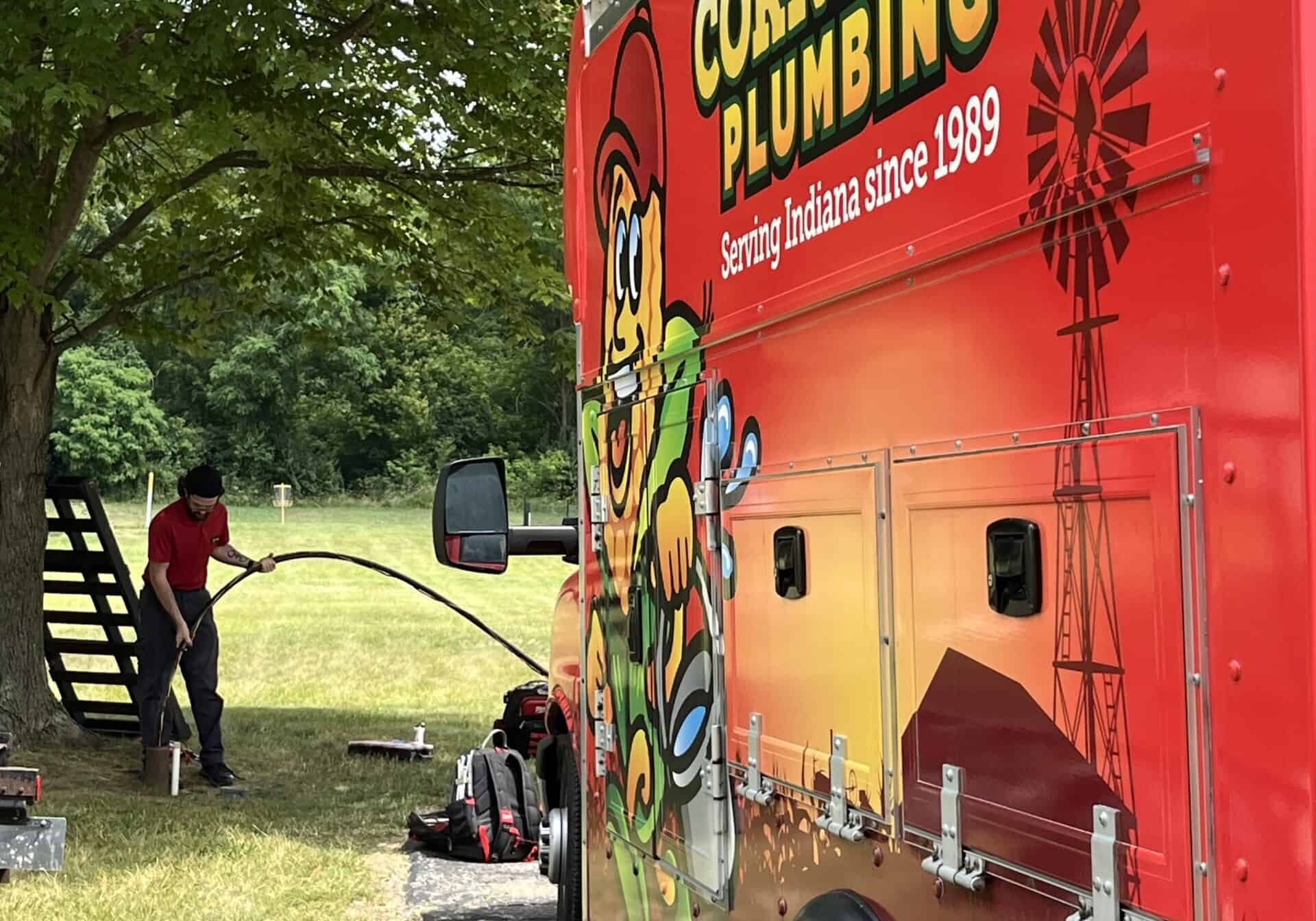 Cornwell Plumbing Truck