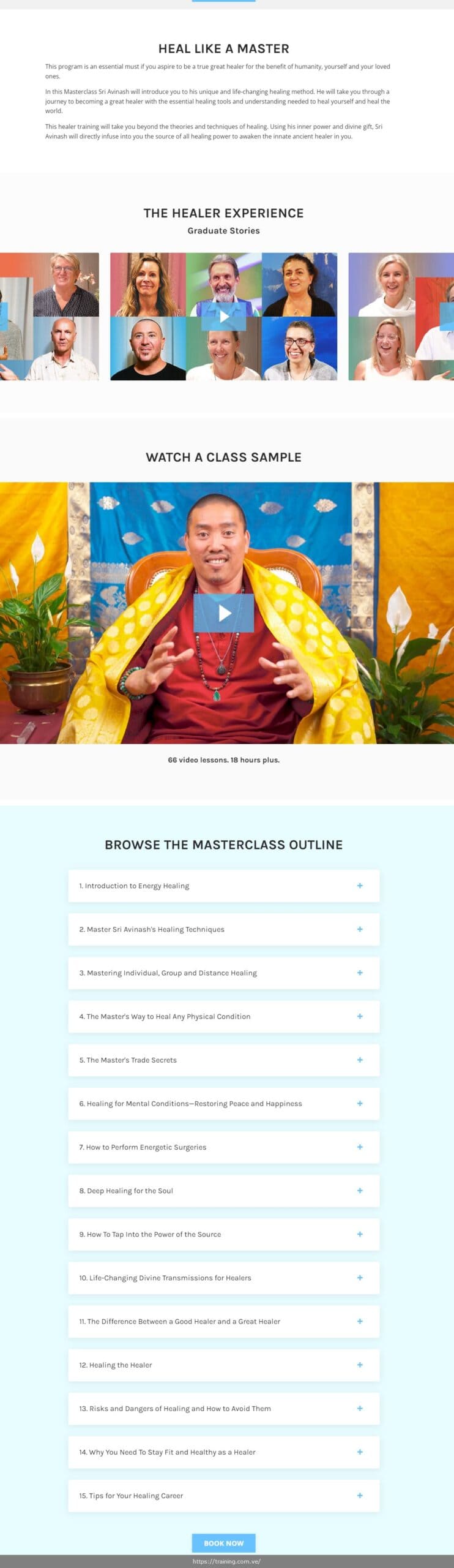 becoming a great healer masterclass by master sri avinash do