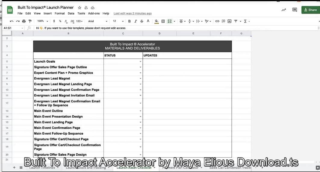 built to impact accelerator by maya elious