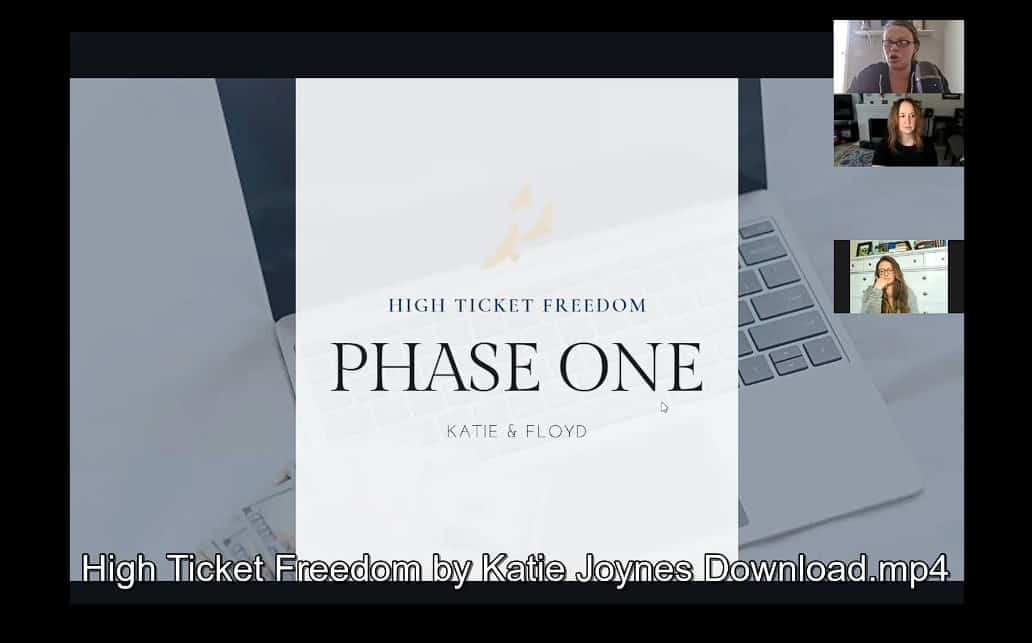 high ticket freedom by katie joynes