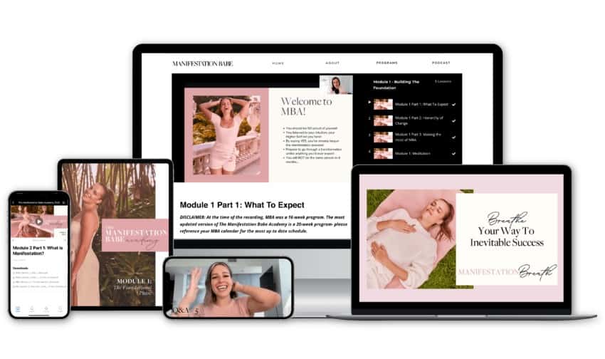 manifestation babe academy by kathrin zenkina