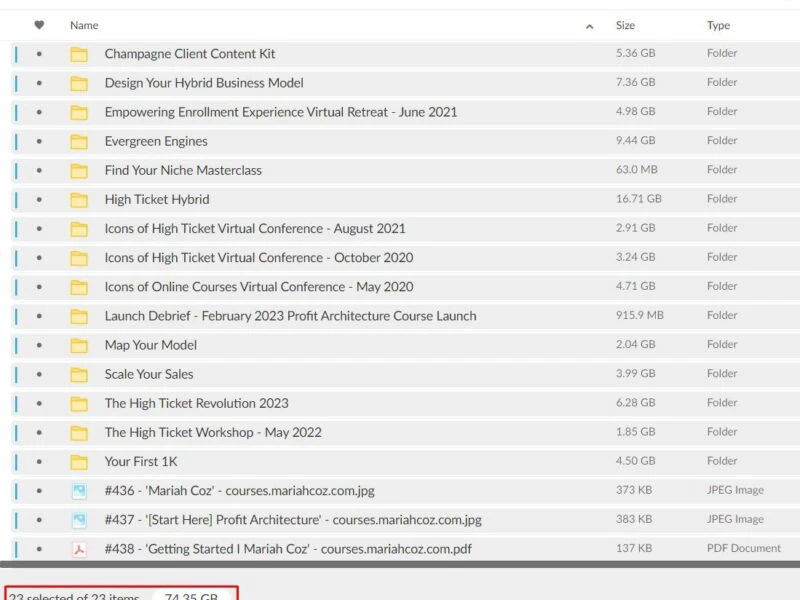 profit architecture by mariah coz