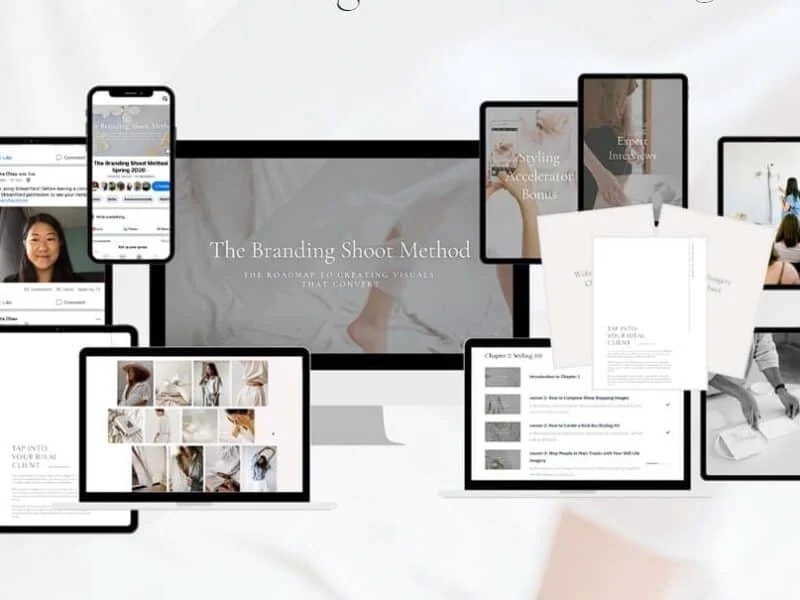 the branding shoot method 2023 by sandra chau