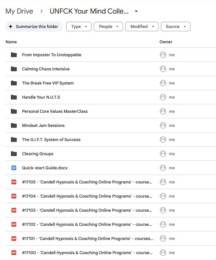 unfck your mind collective by dan candell