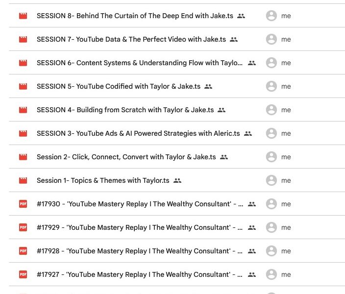 blue ocean content youtube mastery by taylor welch