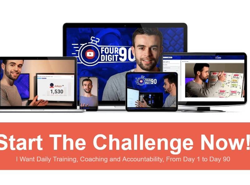 four digit 90 challenge by marcus jones