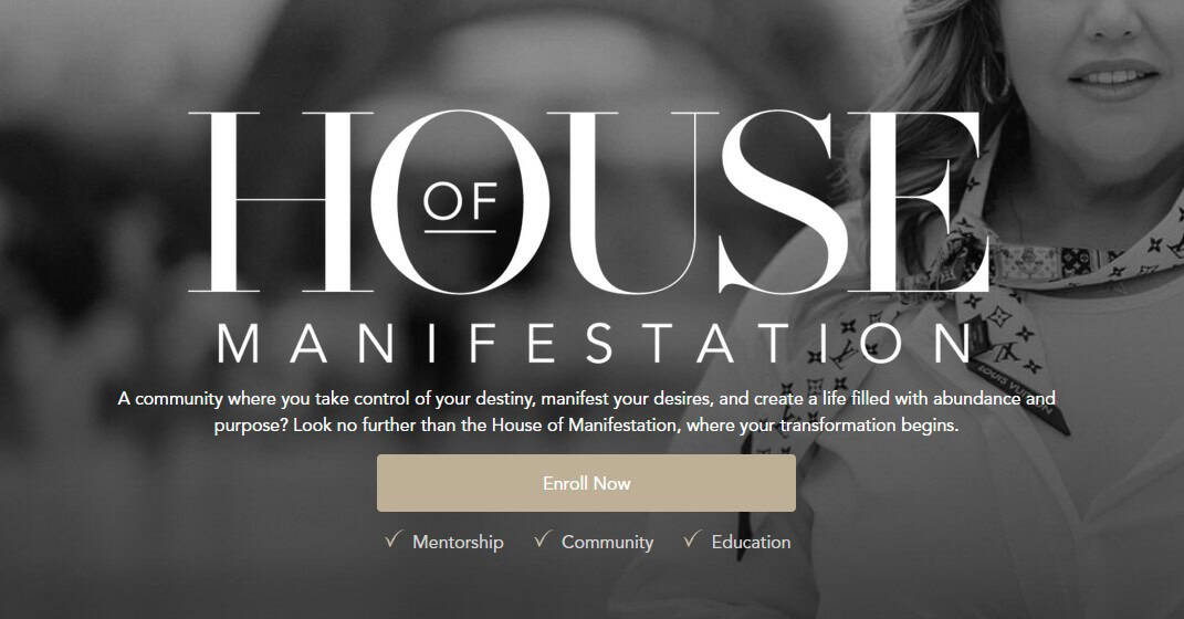 house of manifestation by kathleen cameron